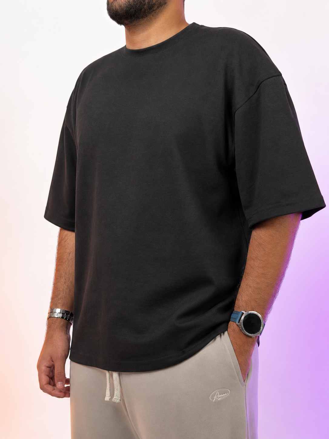 Oversized Interlock T-shirt