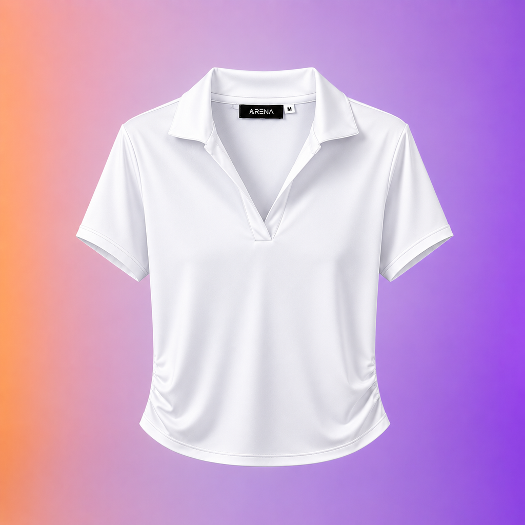 Woman top v neck short sleeve