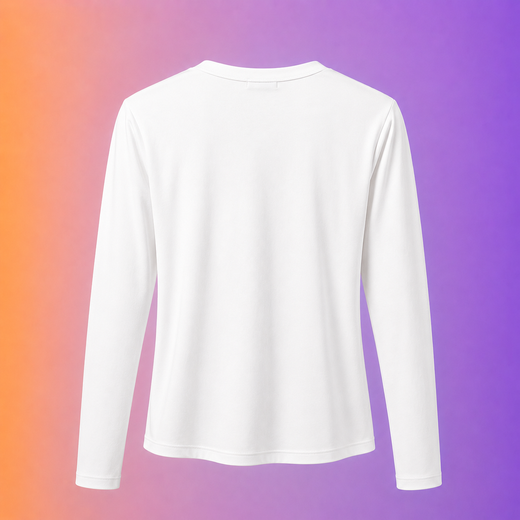 Woman Top square neck long sleeve