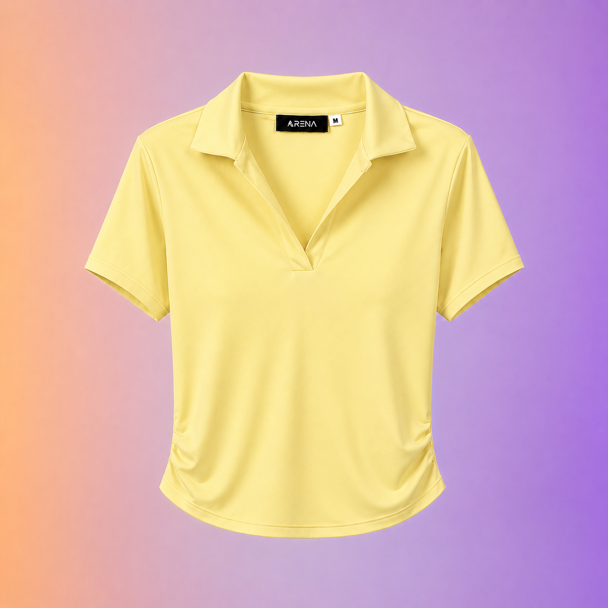 Woman top v neck short sleeve