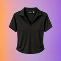Woman top v neck short sleeve
